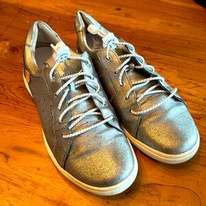 Silver Josef Seibel sneakers